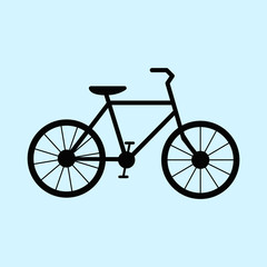 Bike icon vector