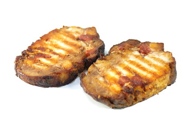 chops from grill