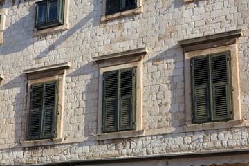 Architecture of Dubrovnik, Dalmatia, Croatia