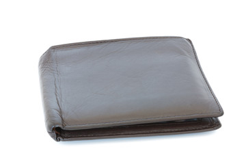 Wallet isolated white background