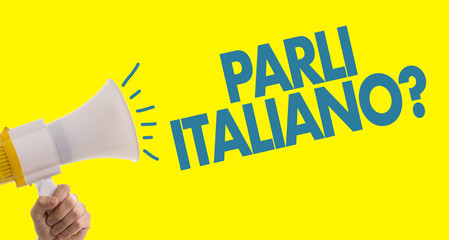 Do You Speak Italian? (in Italian)