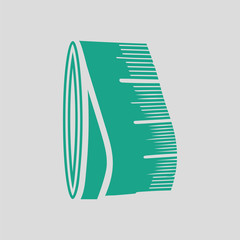 Tailor measure tape icon