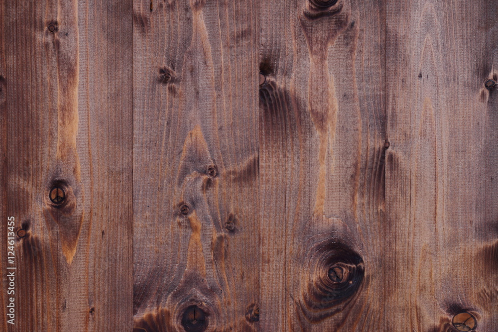 Wall mural dark wood background. texture of wood