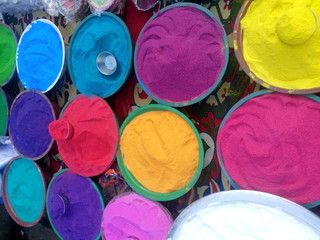 Holi, celebration of colors, An Indian festival