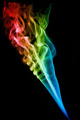 Colored smoke