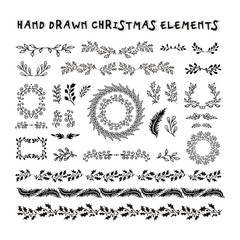 Vector Collection Hand Drawn design elements