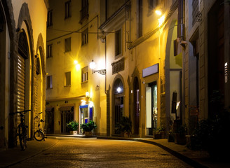 Fototapeta na wymiar Evening in Florence