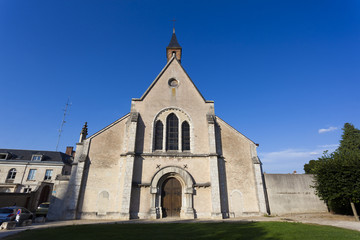 Fototapeta na wymiar Church in Chartres, Eure et Loir department, region Centre, Fran
