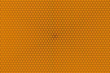 Wall of paper prisms