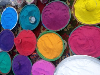 Holi, celebration of colors, An Indian festival
