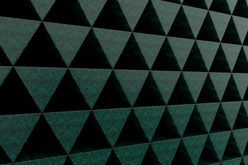 Fototapeta premium Wall of stone prisms