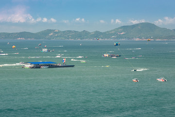 Obraz premium Pattaya water activities