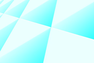 Obraz premium Wall of paper prisms