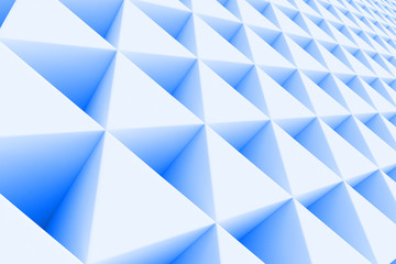 Obraz premium Wall of paper prisms