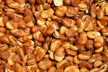 Broad bean sales in the Japanese market.