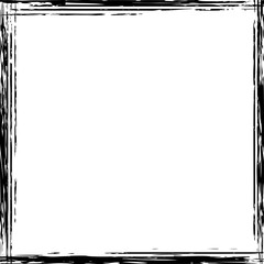 Grunge square vector borders