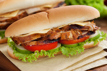 grill chicken sandwich