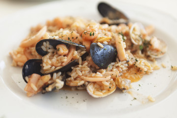 Risotto alla pescatora