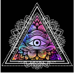 Third eye with mandala