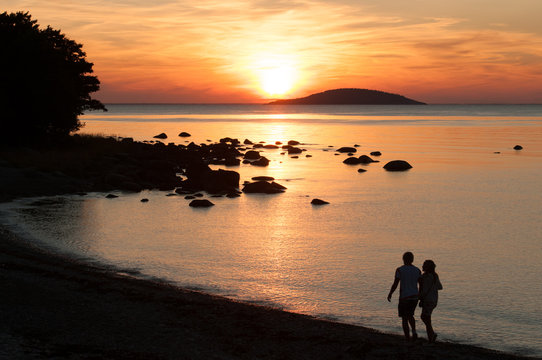 klapperstensstranden, Horns kustv&auml;g, norra &Ouml;land