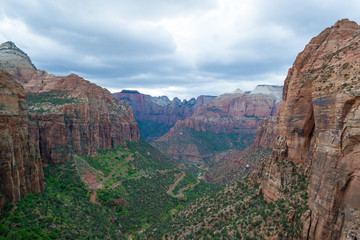Zion National Park from the top