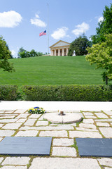 JFK grave in Arlington national Cemetery