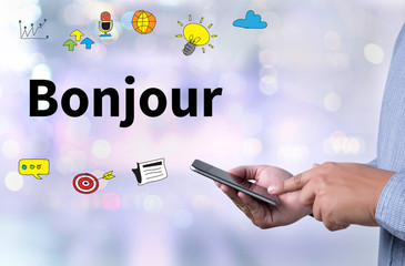  Hi Greet  hi Bonjour Ciao Hola Hello © onephoto