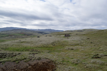 Typical Iclandic landscape