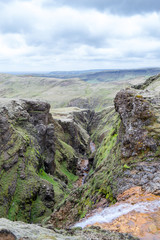 Small waterfall in Iceland