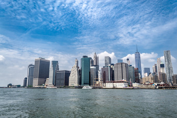 Naklejka premium From Brooklyn bridge park