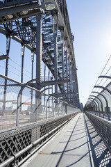 waling on the Syndey harbour bridge