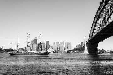 Obraz premium Pirate attack on Sydney