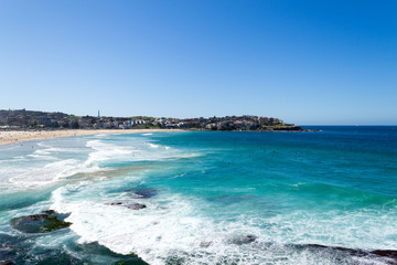 Famous Bondai beach in Sydney