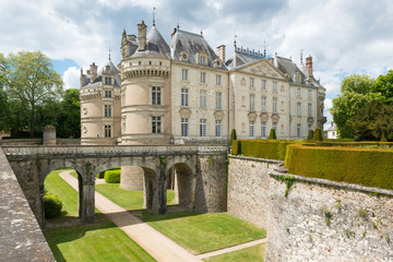 Chateau de Lude, Loire, Frankreich