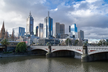 By the Yarra river in Melbourne © rmbarricarte
