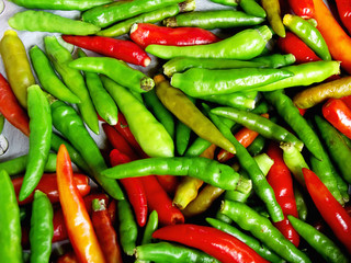 spicy chilli pepper vegetable food closeup 
