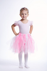 balerina dancer on bright background © Aliaksei Lasevich