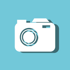 camera photographic isolaed icon vector illustration design