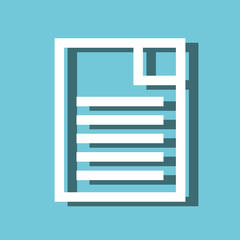 paper document file isolated icon vector illustration design