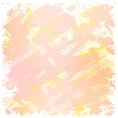 Light pink yellow love pastel background in vintage summer