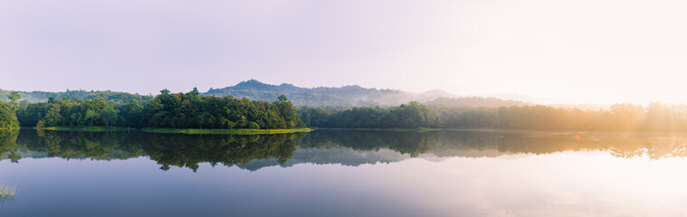 Panorama reservoirs in upstream areas.