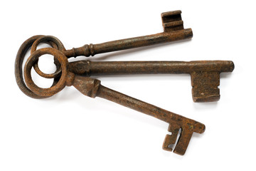 three old keys