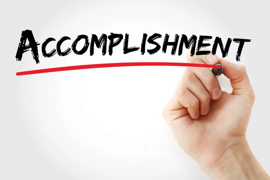 accomplishment clipart