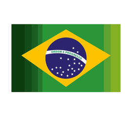 welcome to brazil representing icons vector illustration design