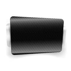 Carbon fiber web tag banner and decoration vector illustration 0