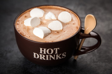 Cup of hot chocolate