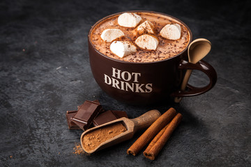 Cup of hot chocolate