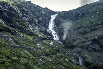 Waterfall in Norway