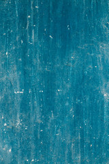 Abstract Colored Blue Texture With Cracks And Unevenness Of Paint