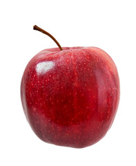 Ripe apple isolated on a white background.